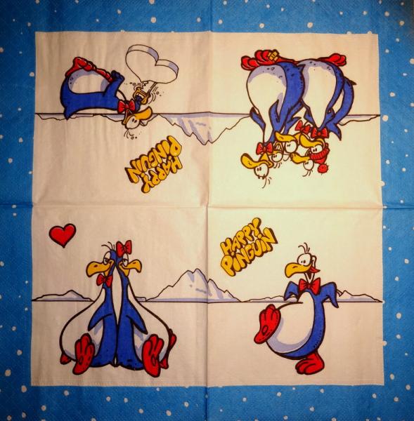 048 Pinguine - 3-lagig - ppd - P. Bourrigault